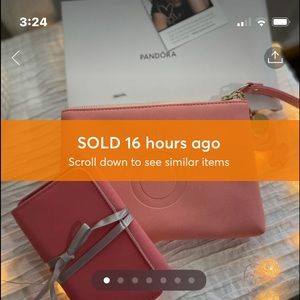 SOLD💕 Pandora Make-Up & Jewelry Set Bag